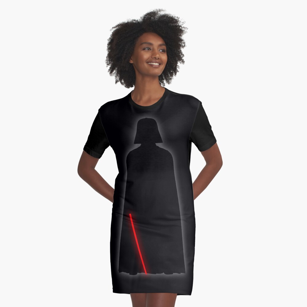 Vista previa del artículo con la obra «Vestido camiseta», diseñado y vendido por joeredbubble.