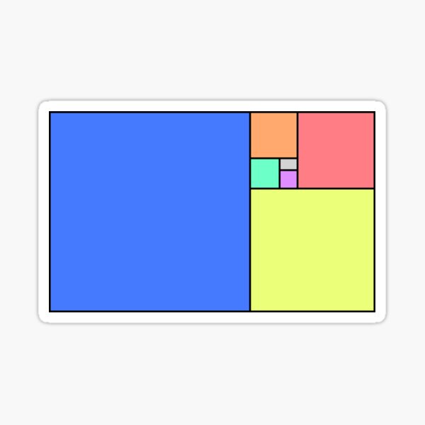 Golden Ratio Sticker