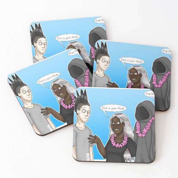 Item preview, Your Dad, Grim Reaper designed and sold by Lm Illustration.