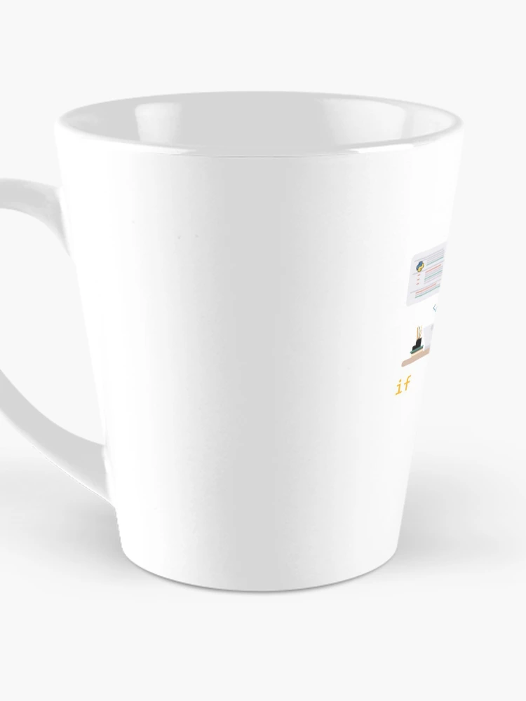 Thumbnail 3 of 4, Coffee Mug, Coding time algorithm for Python Developer | Gift shirt designed and sold by trending-cats.