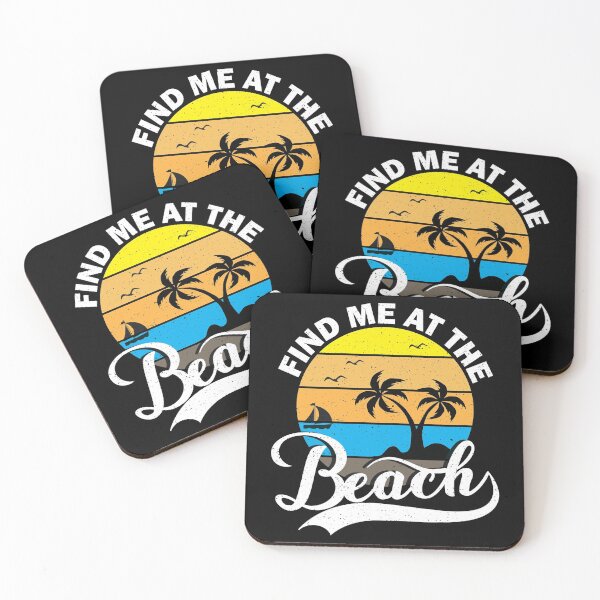 Item preview, Find me at the beach - summer and beach lover gift designed and sold by trendistic.
