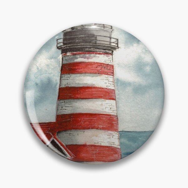 Item preview, Old lighthouse West Quoddy  maine designed and sold by Lillasart.