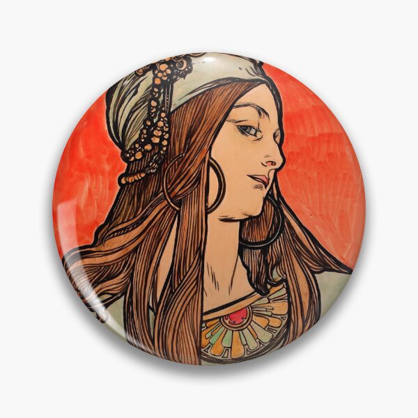 Artikelvorschau, Jugendstil-Sammlung - Dame mit Anhänger entworfen und verkauft von Artificialx.