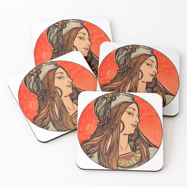 Item preview, Art Nouveau Collection - Lady with pendant designed and sold by Artificialx.