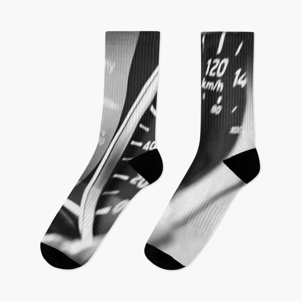 Item preview, Black and White Car Speedometer designed and sold by neta98.