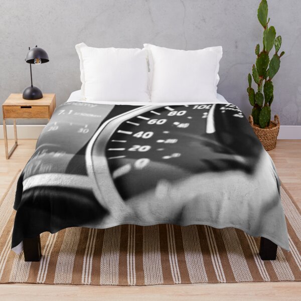 Item preview, Black and White Car Speedometer designed and sold by neta98.