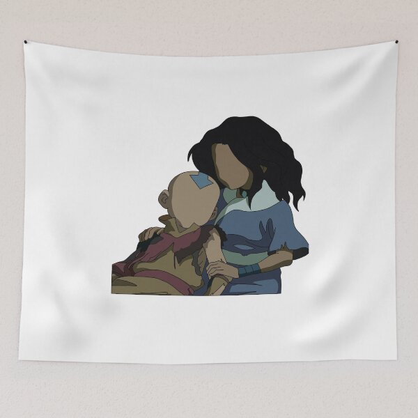Item preview, Aang and katara designed and sold by SimplyRoseShop.