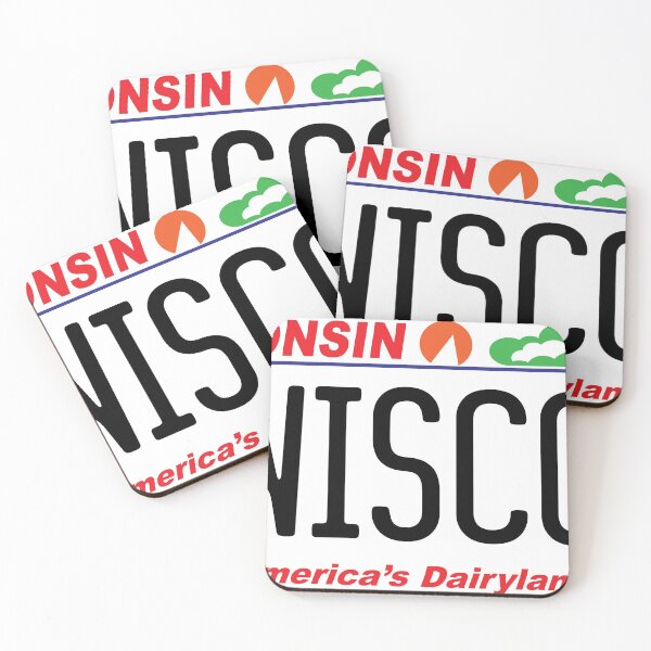 Item preview, Wisco 2025 License Plate designed and sold by evangelinaxo.