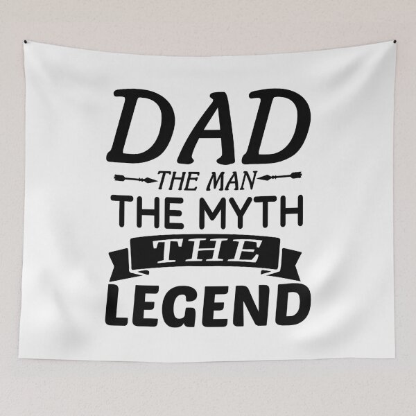 Item preview, Dad. The Man. The Myth. The Legend. designed and sold by Printoweb.
