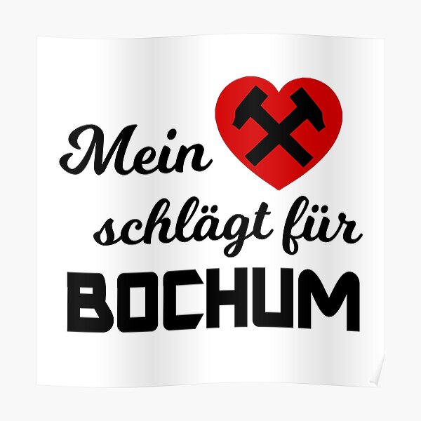 Poster Bochum Redbubble
