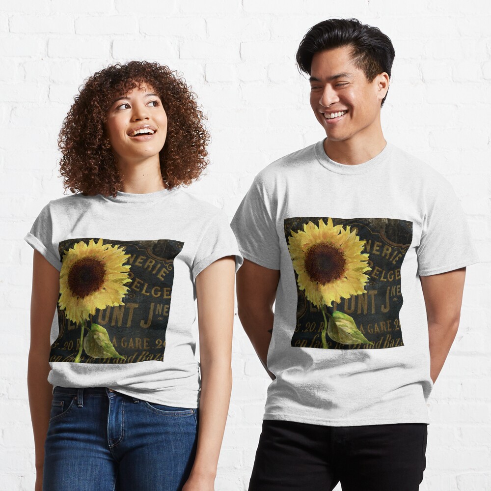 sunflowers tournesols shirt