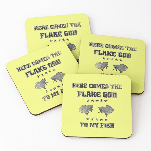 Item preview, Betta Flakefood God Fighting Fish Aquarium Fish Keeper Aquarist Gift designed and sold by TheAplus.