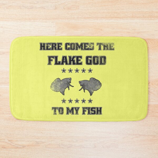 Item preview, Betta Flakefood God Fighting Fish Aquarium Fish Keeper Aquarist Gift designed and sold by TheAplus.