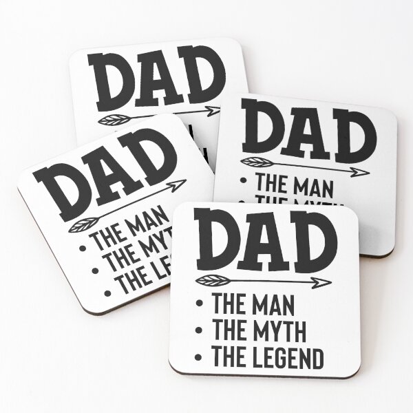 Item preview, Dad. The Man. The Myth. The Legend. designed and sold by Printoweb.