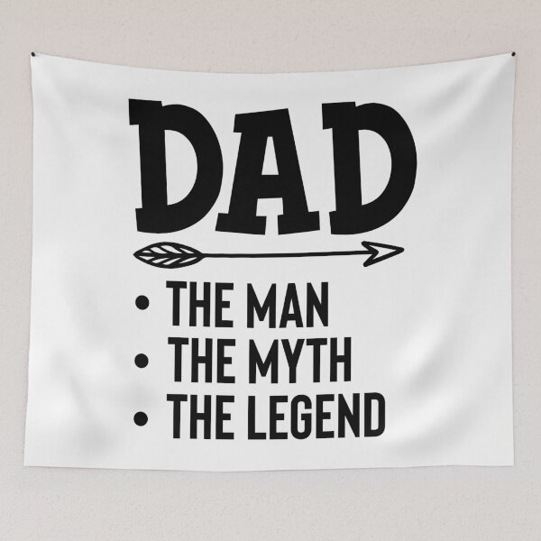 Item preview, Dad. The Man. The Myth. The Legend. designed and sold by Printoweb.