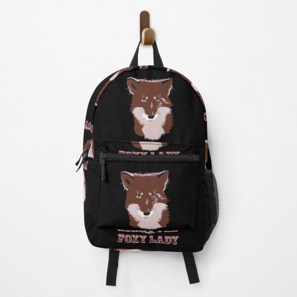 Artikelvorschau, Rotfuchs mit Foxy Lady, die Text sagt entworfen und verkauft von janicerafael.