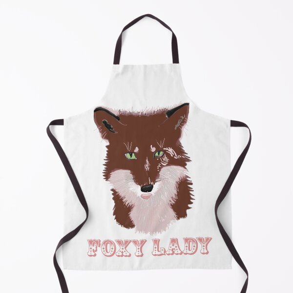 Item preview, Red Fox with Foxy Lady Saying Text designed and sold by janicerafael.