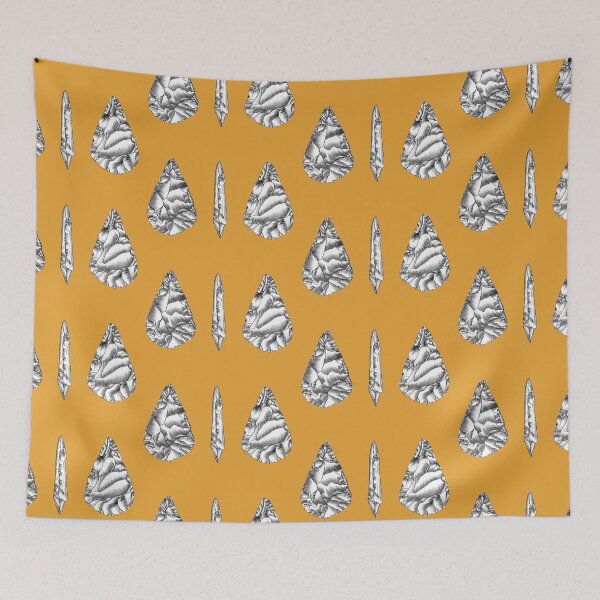 Item preview, Archeology Yellow Lithic Mosaic. designed and sold by MariaGuerrero.