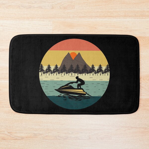 Item preview, Jet Ski Water Sports Boat Sea Summer Beach Vintage Retro designed and sold by CuteDesigns1.