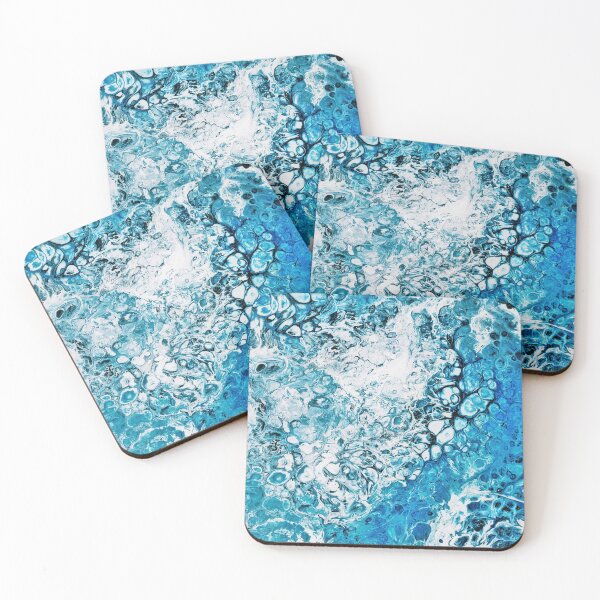 Item preview, Whitecap Reef // Acrylic Painting // BlancDesigner designed and sold by BlancDesigner.