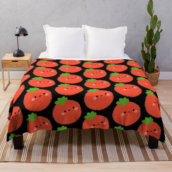 Item preview, Kawaii Red Tomato smiling Vegan Vegetables designed and sold by GLwithUs.