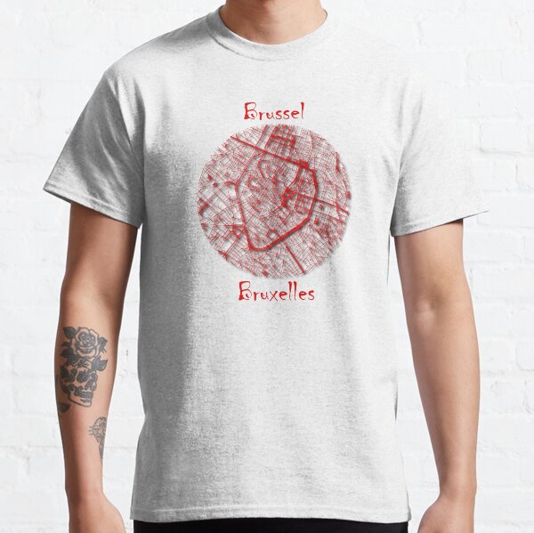 The Roads of Brussels Classic T-Shirt