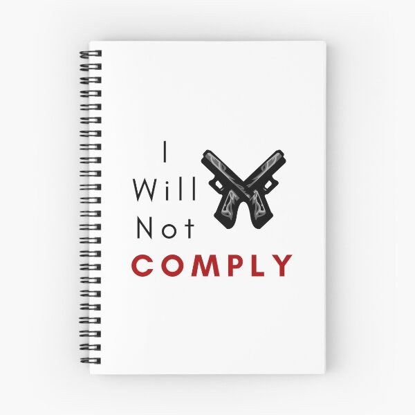Item preview, I Will Not Comply Time by SIMPLE designed and sold by FawadAhmad.