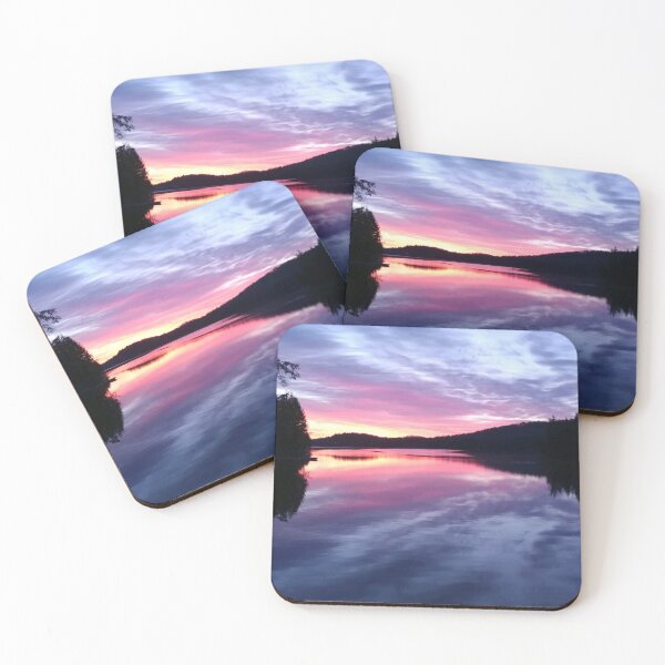 Item preview, Colorful Sunrise On The Lake designed and sold by PRNTDADZ.