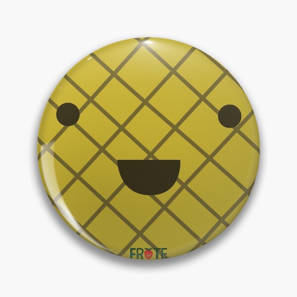 Artikelvorschau, Frute Ananas Charakter Pin / Maske entworfen und verkauft von Frute-Official.