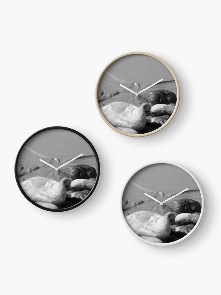 Thumbnail 3 of 4, Clock, Sea Rocks designed and sold by GFPhotography.