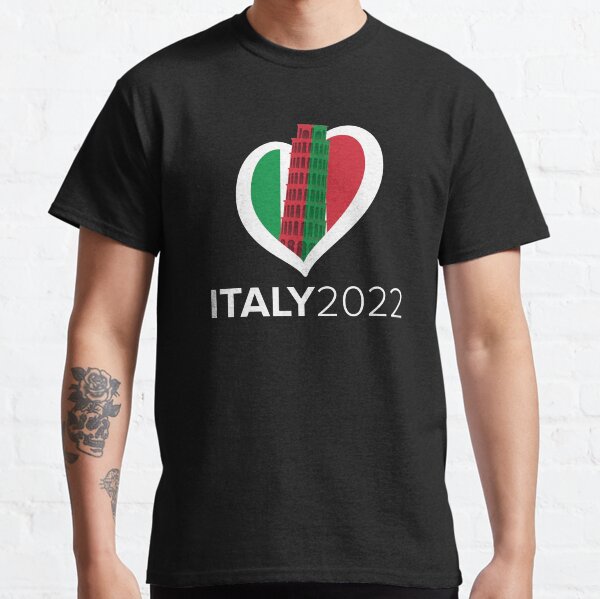 Italy 2022 Leaning Tower of Pisa ESC Classic T-Shirt