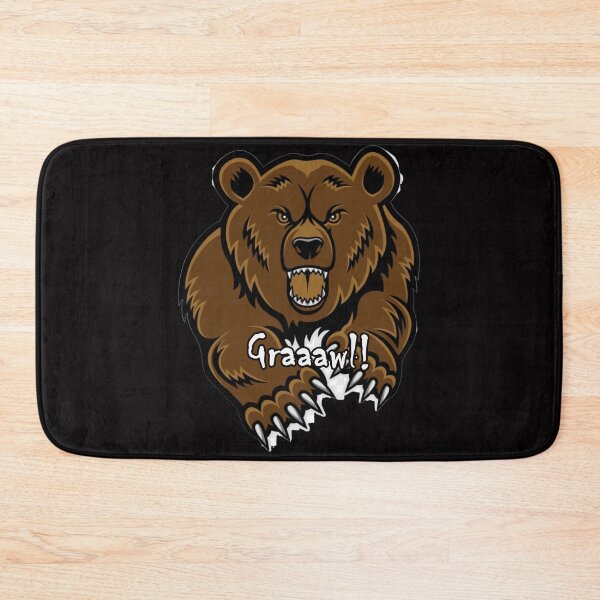 Item preview, Big, Mean and Ferocious Grizzly designed and sold by TeesbyGinyard.