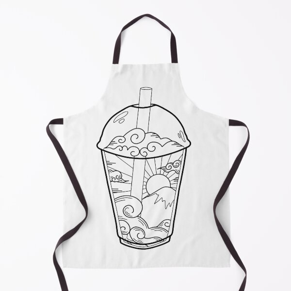 Item preview, Cup of Japan, Mount Fuji, rising sun, bubble tea designed and sold by StudioHinte.