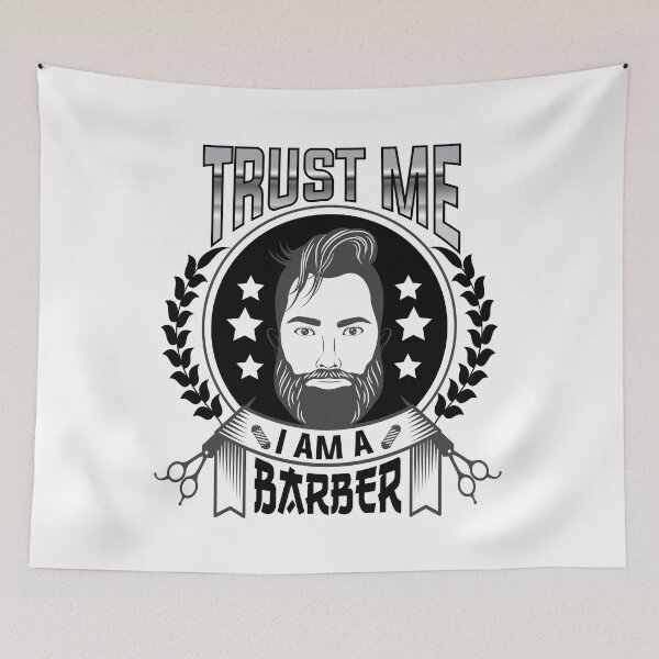Item preview, Trust Me I Am A Barber designed and sold by ADAMYASS.