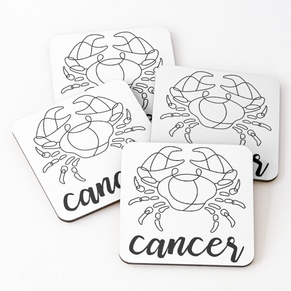 Item preview, ZODIAC LINE ART: CANCER designed and sold by SOLSKETCHES.