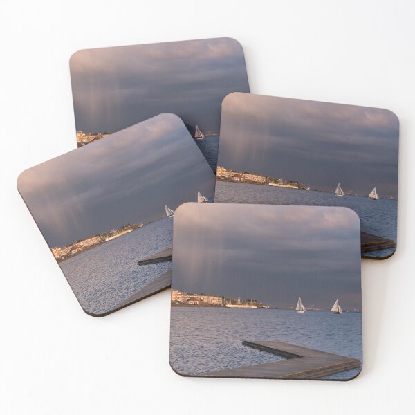 Item preview, Sailing Under Dark Skies designed and sold by neonlightphoto.