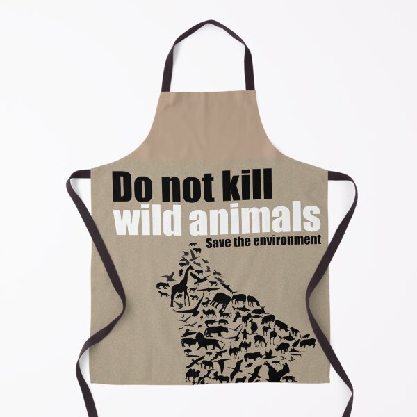 Item preview, Do not kill the wild animals designed and sold by Design4uStudio.