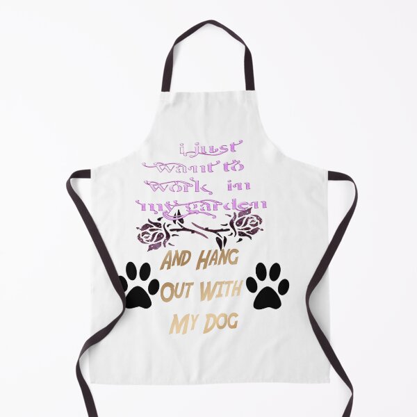 Item preview, i just want to work in my garden and hang out with my dog designed and sold by aither81.
