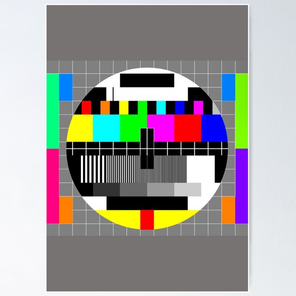Item preview, Television test card designed and sold by 3leggeddogg.