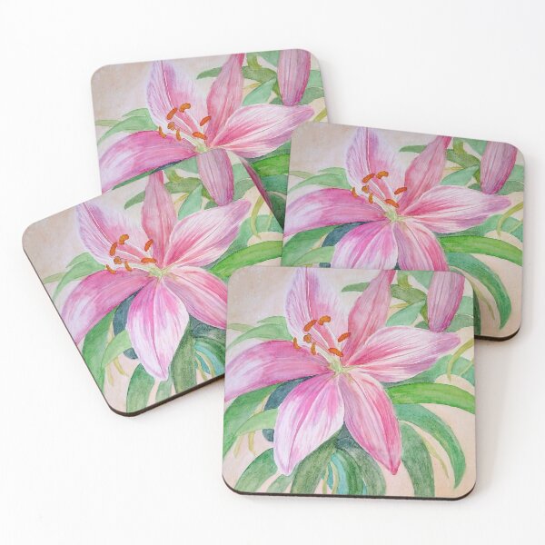 Item preview, Pink lily designed and sold by Odile frament.
