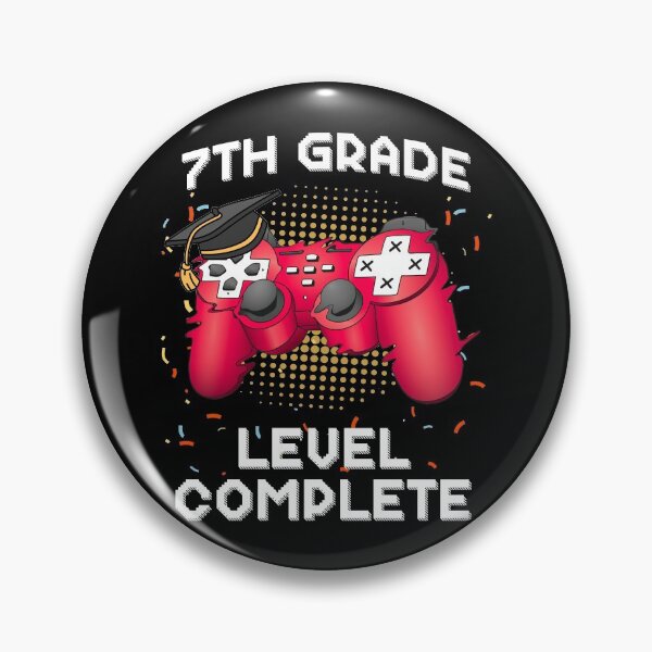 Item preview, 7th Grade Graduation Shirt Level Complete Video Gamer Gifts designed and sold by thegoodplan.