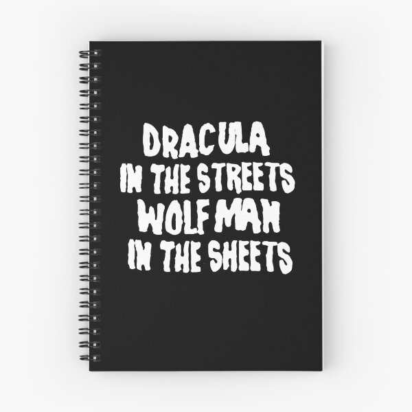 Item preview, Dracula In The Streets Wolf Man In The Sheets designed and sold by Grace-Lakin.
