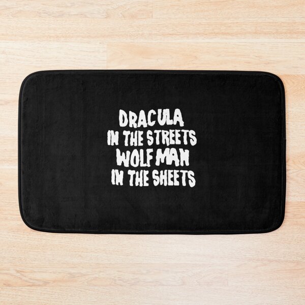 Item preview, Dracula In The Streets Wolf Man In The Sheets designed and sold by Grace-Lakin.