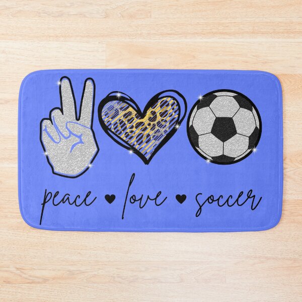 Item preview, Peace Love Soccer I designed and sold by Lemon Pepper.