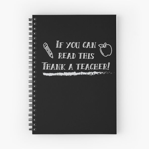 Item preview, If You Can Read This, Thank a Teacher designed and sold by WilsonCreekArts.