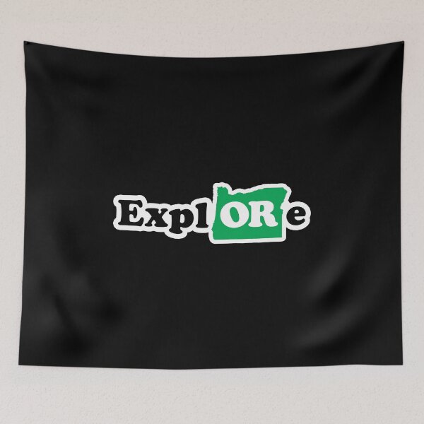 Item preview, Retro Explore Oregon Design designed and sold by Bumblefuzzies.