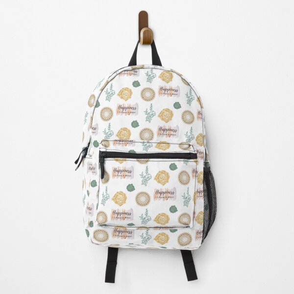 Item preview, Happiness is found in nature - Cute Pastel Floral Collection designed and sold by WildBerryArt.