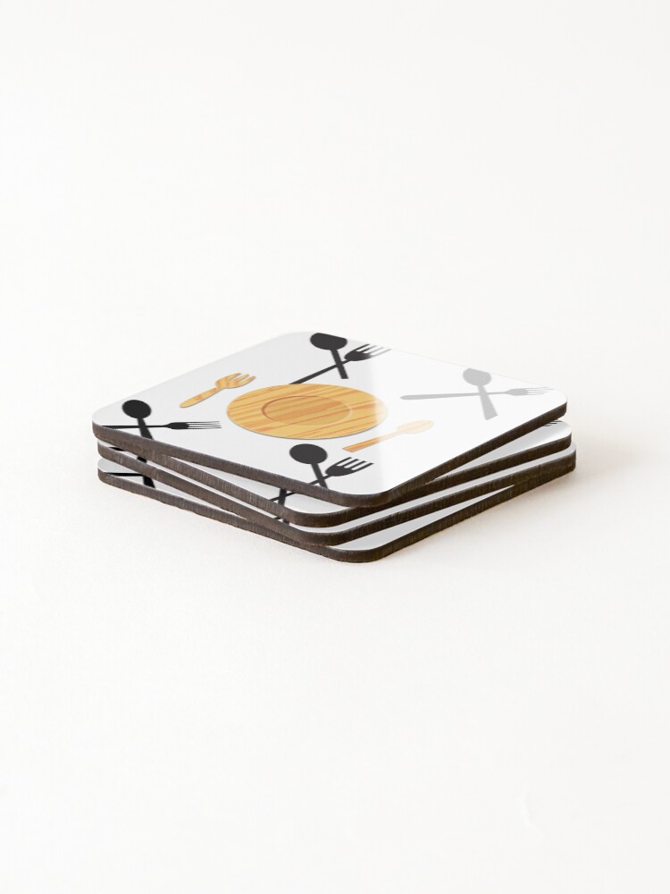 Thumbnail 4 of 5, Coasters (Set of 4), Kitchen items designed and sold by creatVE.