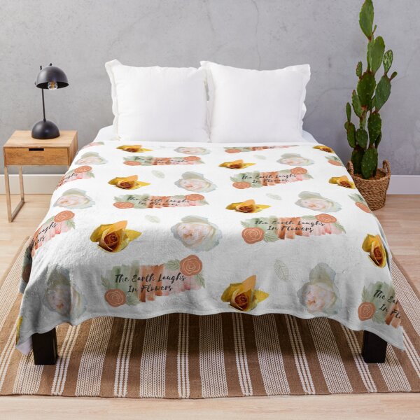 Item preview, The Earth Laughs In Flowers - Cute Pastel Floral Collection designed and sold by WildBerryArt.