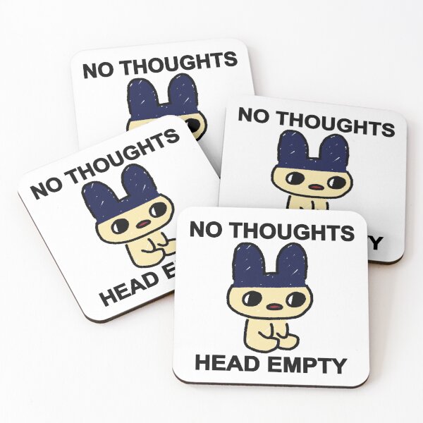 Item preview, no thoughts head empty designed and sold by 4estt.